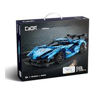 CaDA - Helios - Set de construcción - Vehículo R/C - De Color Azul - Luces LED - 419 Piezas - + 6 años (DEQUBE 927DE51301)