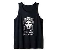 Cada herida cuenta una historia. Batalla Masculinidad Diosa griega Camiseta sin Mangas