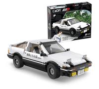 CaDA Initial D Toyota AE86 Trueno Sports Car - 1324 Pieces - Self-Build Brick Bu