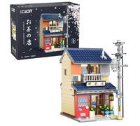 CaDA Japanese Kissaten Tea Shop Building - 1200 piezas - Bloque de construcción de ladrillo de construcción de auto construcción modelo C66010W