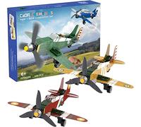 Cada Kit de construcción de Aviones poderosos de Papel y Bloques, 226 Elementos C71024W