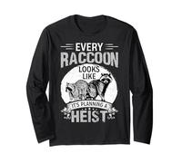 Cada Mapache Parece Estar planeando un atraco Manga Larga