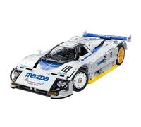 CaDA Mazda 787B C63007w Static Version - Maqueta de bloques de sujeción a escala 1:10, coche de carreras