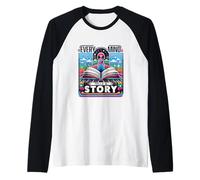 Cada Mente Cuenta una Historia Apoyo a la neurodiversidad del Autismo Camiseta Manga Raglan