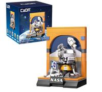 CaDA - Modulo Lunar Apolo 11 - Set construcción - Colección dioramas NASA Space - 206 pzas - +8 - (DeQuBe 927DE56043)