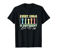 Cada niño es Diferente, Pero no Menos para un educador de SpEd Camiseta