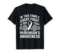 Cada pelea es nuestra lucha Cinta gris Conciencia del Parkinson Camiseta