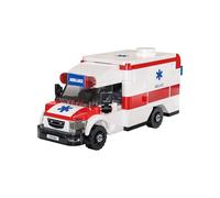 CaDA Pequeño MedSwift - Camioneta ambulancia - Kit de modelo de ladrillo de 163 piezas C55066W