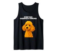 Cada Perro Merece un Rescate de Animales para Cachorros para Siempre Camiseta sin Mangas