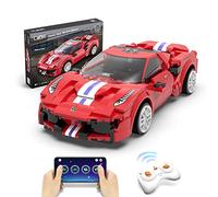 Cada - Race Car - Deportivo de Color Rojo - Set de construcción - con R/C y Control por App - 306 Piezas - 6+ - (DeQube 927DE51072)