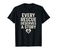 Cada rescate merece una historia. Vintage Pet Hope. Camiseta