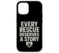 Cada rescate merece una historia. Vintage Pet Hope. Carcasa para iPhone 12/12 Pro