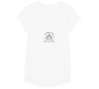 Cada respiración Importa: Conciencia sobre la Salud pulmonar Camiseta, Niñas, Blanco, Grande