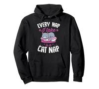 Cada Siesta Que tomo es una Siesta de Gato Sudadera con Capucha