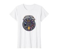 Cada Signo Merece Dulces Astrología Dulce Zodiaco Halloween Camiseta gráfica económica, Mujer, Blanco, L