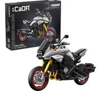 CaDA Set de construcción Suzuki CATANA 2022 – Moto de carretera Gris-Negro, 1104 piezas, 1:6 +8