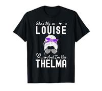 Cada Thelma Necesita una Louise Retro Women Best Friends Camiseta