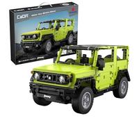 CaDA Todoterreno Suzuki Jimny Verde Coche RC teledirigido 579 Piezas - Boques de construcción