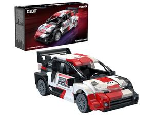 CaDA Toyota GR YARIS Rally 1 Car - Kit de modelo de ladrillo de 317 piezas C55039W