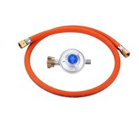 CADAC Camping regulador de Botellas de Gas de de Parrilla eléctrica Reductor de presión 30 - 50 mbar + Manguera
