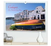 Cadaqués - Perle der Costa Brava (hochwertiger Premium Wandkalender 2026 DIN A2 quer), Kunstdruck in Hochglanz: Vom Fischerdorf zum ruhigen Städtchen.
