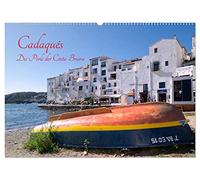 Cadaqués - Perle der Costa Brava (Wandkalender 2026 DIN A2 quer), CALVENDO Monatskalender: Vom Fischerdorf zum ruhigen Städtchen.