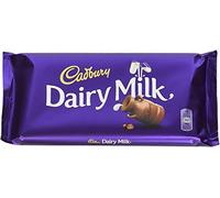 Cadbury Dairy Milk Chocolate 2 x 200 g - delicioso chocolate con leche cremoso del Reino Unido - caramelo único y delicioso con sabor con cuerpo - leche entera