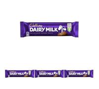 Cadbury Dairy Milk Classic Creamy Taste, Barrita De Chocolate Con Leche Cadbury, Deliciosa y Cremosa, 45 g (Paquete de 4)
