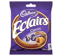 Cadbury Eclairs - Bolsita de chocolatinas - 130 g - Pack de 6 unidades