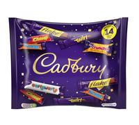 Cadbury Family Heroes 16 Treatsize Bars Packs, 222 g