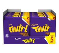 Cadbury Twirl - Barras de chocolate, 20 x 107,5 g