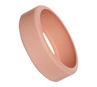 cadciehe Funda de Anillo Compatible con Protector Oura, Silicona para Oura Gen 3, Funda elástica Antideslizante Trabajo, tamaño Universal, Inteligente fácil Oro Rosa S para 6/7/8/9/10