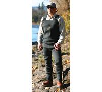 Caddis Men's Green Neoprene Stocking Foot Wader, Medium Short Stout