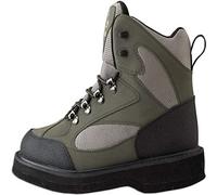 CADDIS Northern Guide - Zapatos de vadeo Ligeros con Suela de Fieltro Verde Topo y Verde para Hombre, Talla 11