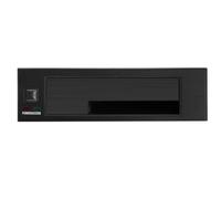 Caddy Extraíble Sata para Disco Duro Interno de 2,5 y 3,5 Pulgadas | Acero Inoxidable y Plástico, Montaje sin Herramientas, para Bahía Óptica de Pc, Indicador LED Bicolor