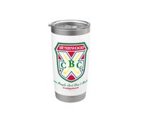 Caddyshack Brushwood CBC Crest Vaso térmico de acero inoxidable de doble pared
