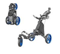 Caddytek CaddyLite One Carro de Empuje para Golf, 3 Ruedas, Rueda Delantera giratoria 360°, Plegable con un Solo Clic, Ligero, asa Ajustable