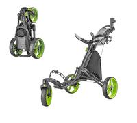 Caddytek Caddylite One-Swivel V8 Carrito de Empuje de Golf, Unisex-Adulto, Verde, Talla única