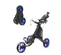 Caddytek CaddyLite V8-Blue EZ-Fold-Carrito de Golf de 3 Ruedas, versión 8, Color Azul, Unisex, Talla única