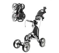 Caddytek Explorer V8-Silver Carrito de Golf, Unisex, Plata, Talla única