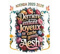 Cadeau AESH d'école: Agenda 2025-2026 pour maîtresse ou institutrice maternelle - Grand Format XXL : 1 Semaine sur 2 Pages