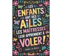 cadeau maitresse d'école: Carnet de notes A5 , 100 pages , personnalisé fin d'année