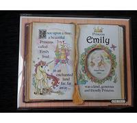Cadeau pour Emily Princess Unicorn support avec Verse spéciaux et Choix de cadre photo