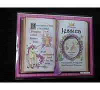 Cadeau pour Jessica Princess Unicorn support avec Verse spéciaux et Choix de cadre photo