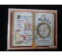 Cadeau pour Molly Princess Unicorn support avec Verse spéciaux et Choix de cadre photo