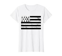 Cadeau Pour Un Fier Breton Drapeau Breizh Bretaña Francia Camiseta gráfica económica, Mujer, Blanco, XS