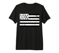 Cadeau Pour Un Fier Breton Drapeau Breizh Bretaña Francia Camiseta Premium