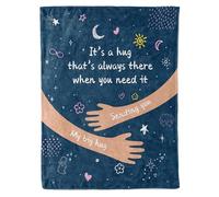 CadeauJoie Get Well Soon - Manta de franela para abrazos, regalos inspiradores para ella, regalos curativos de aliento, 152 x 127 cm