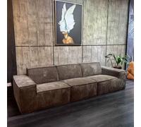 CADEHUB Sofá seccional de 118in dloud, sofá seccional Modular Moderno con Asiento Profundo, sofá de Pana de 3 plazas de Espuma de Memoria, para Sala de Estar, Dormitorio, apartamento, Oficina en casa