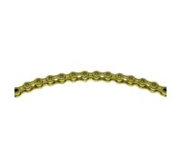 Cadena 1/2 x 1/8 para Single Speed Y Pista, x101 Oro 525240480 KMC Bici Fixed